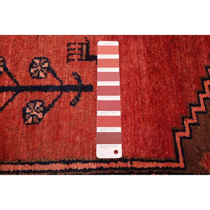 ECARPETGALLERY Hand-knotted Konya Anatolian Red Wool Rug - 3'9 x 6'9