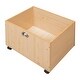 preview thumbnail 7 of 62, Twin size Loft Bed Wood Bed with 2 Storage Boxes,Pine Wood Frame & Double-sided Chalkboard Loft Bed