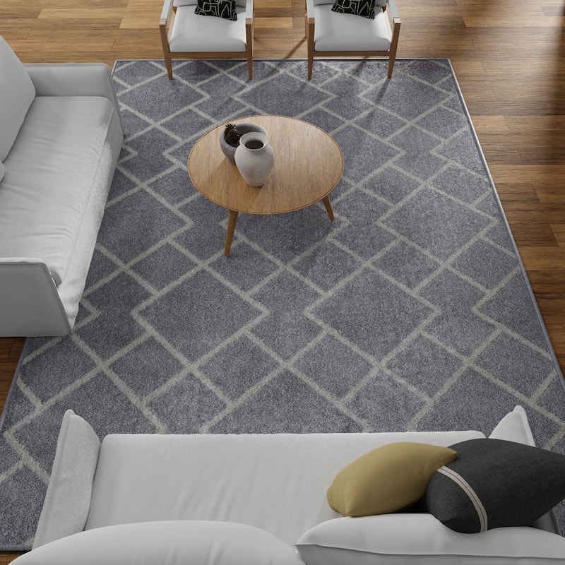 Loomaknoti Kissandrah Bleyana Gray Area Rug