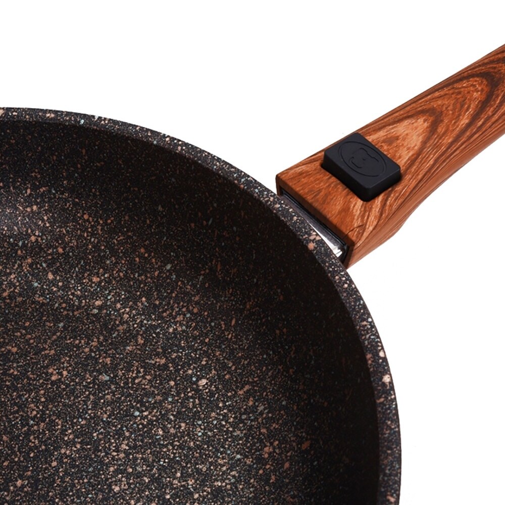 KUKMARA 9 Granit Ultra, Marble Non-Stick Pancake Pan - 9.06 - Black
