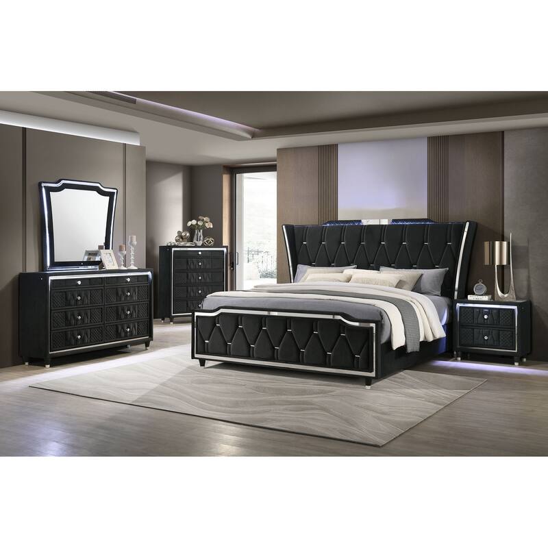 Lorient Bedroom Set Black