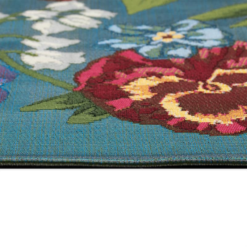 Liora Manne Marina Secret Garden Indoor/Outdoor Area Rug