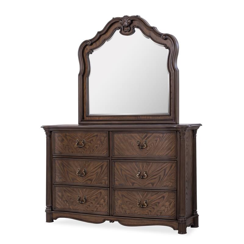 Nicole Ornate Upholstered Bedroom Set