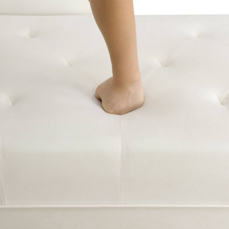 Modern Sherpa Chaise Lounge – Cozy Accent Chair for Living Room & Bedroom