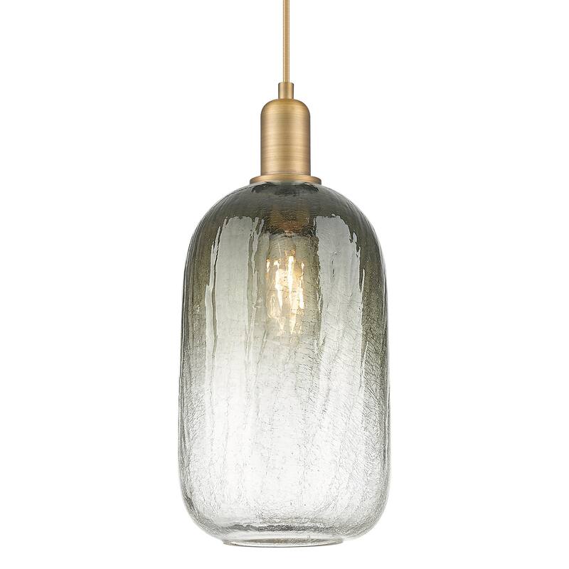 Innovations Lighting 716-1P-G482-7SL Brookhaven Cloche 7" Wide Cord - Brushed Brass