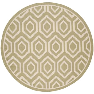 SAFAVIEH Courtyard Carolee Indoor/ Outdoor Patio Backyard Rug
