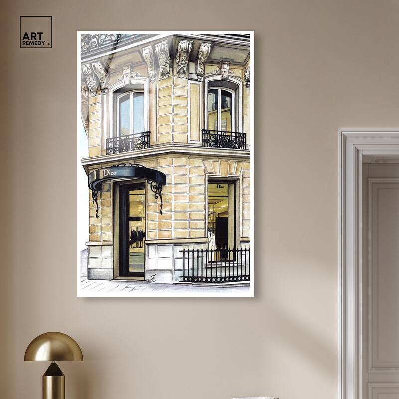 Doll Memories - Glamorous Drama Acrylic by Art Remedy, Ready to Hang