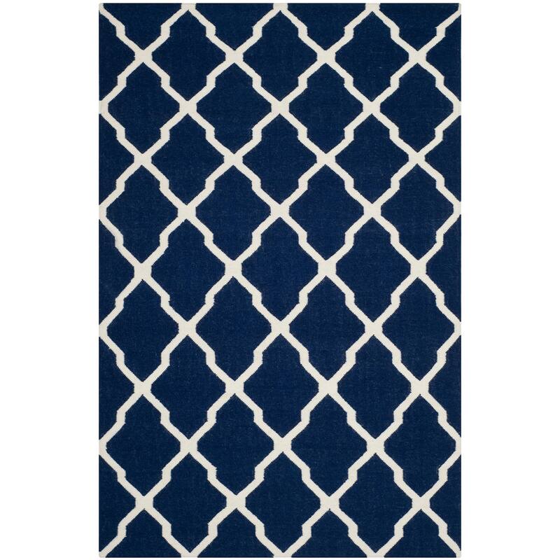 SAFAVIEH Handmade Flatweave Dhurries Chiang Modern Moroccan Wool Rug