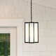 preview thumbnail 1 of 4, SAFAVIEH Lighting Hyla 8" Outdoor Pendant - 8"W x 8"D x 89"H
