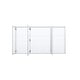preview thumbnail 36 of 53, 56''/64''W X 30''H Recessed Or Surface Wall Mount Bathroom Medicine Cabinet With Adjustable Glass Shelves
