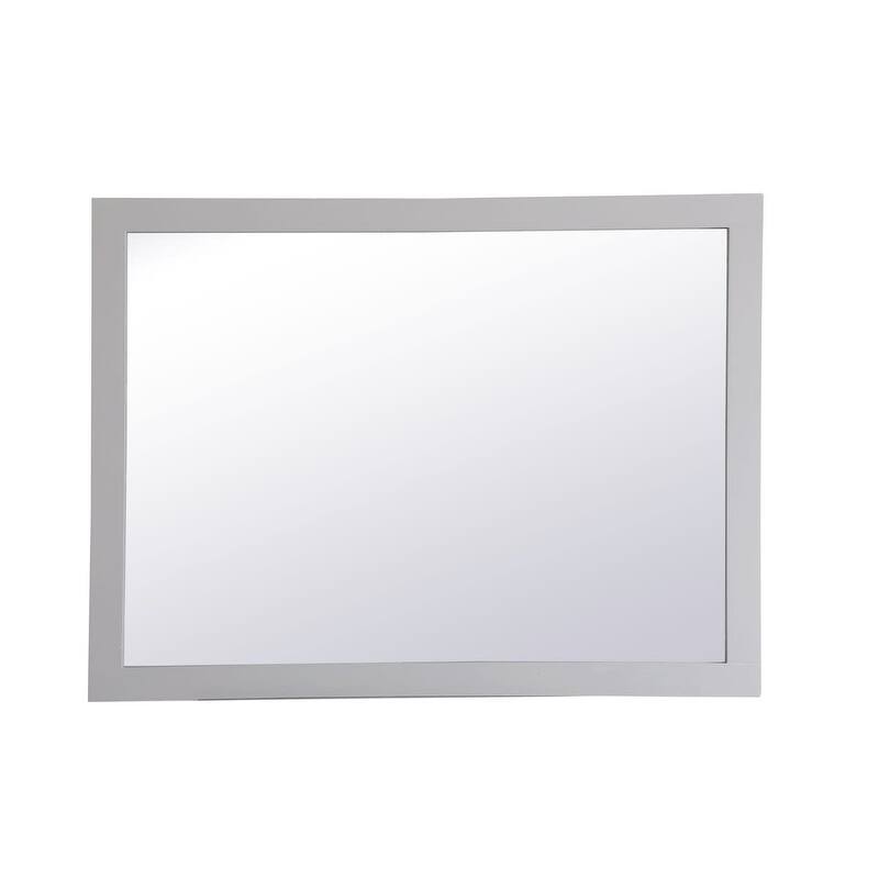 Elegant Lighting VM24836 Aqua 48" W x 36" H Traditional Rectangular - Grey