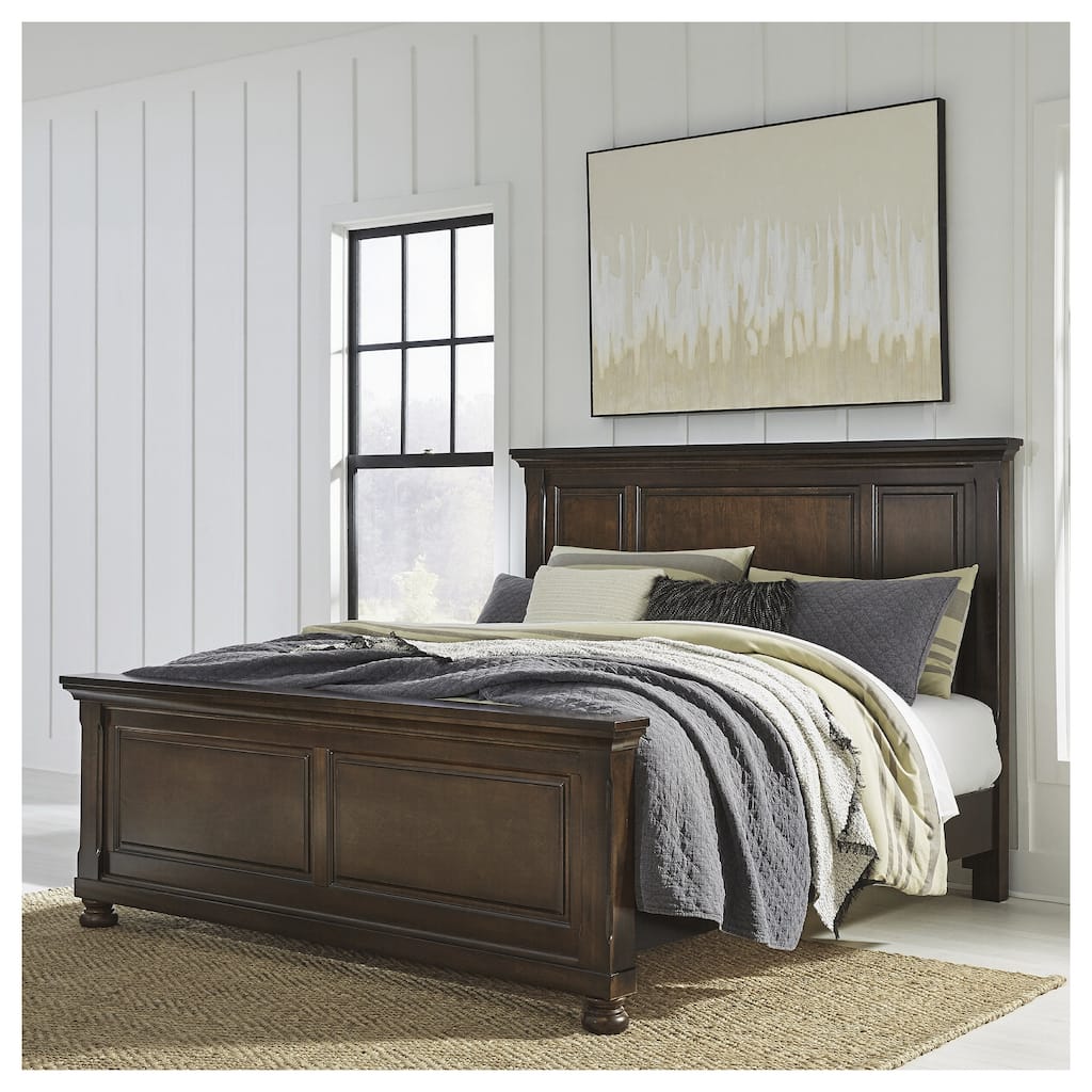 Signature Design by Ashley Porter Brown Panel Bed