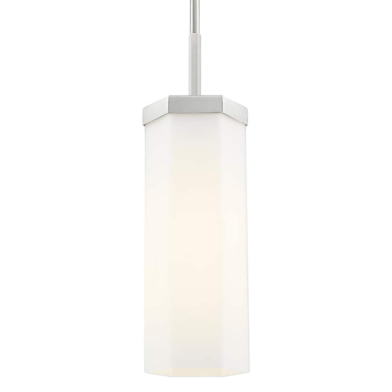 Innovations Lighting 463-1S-G463-12WH Blakeley 5" Wide Mini Pendant - Satin Nickel