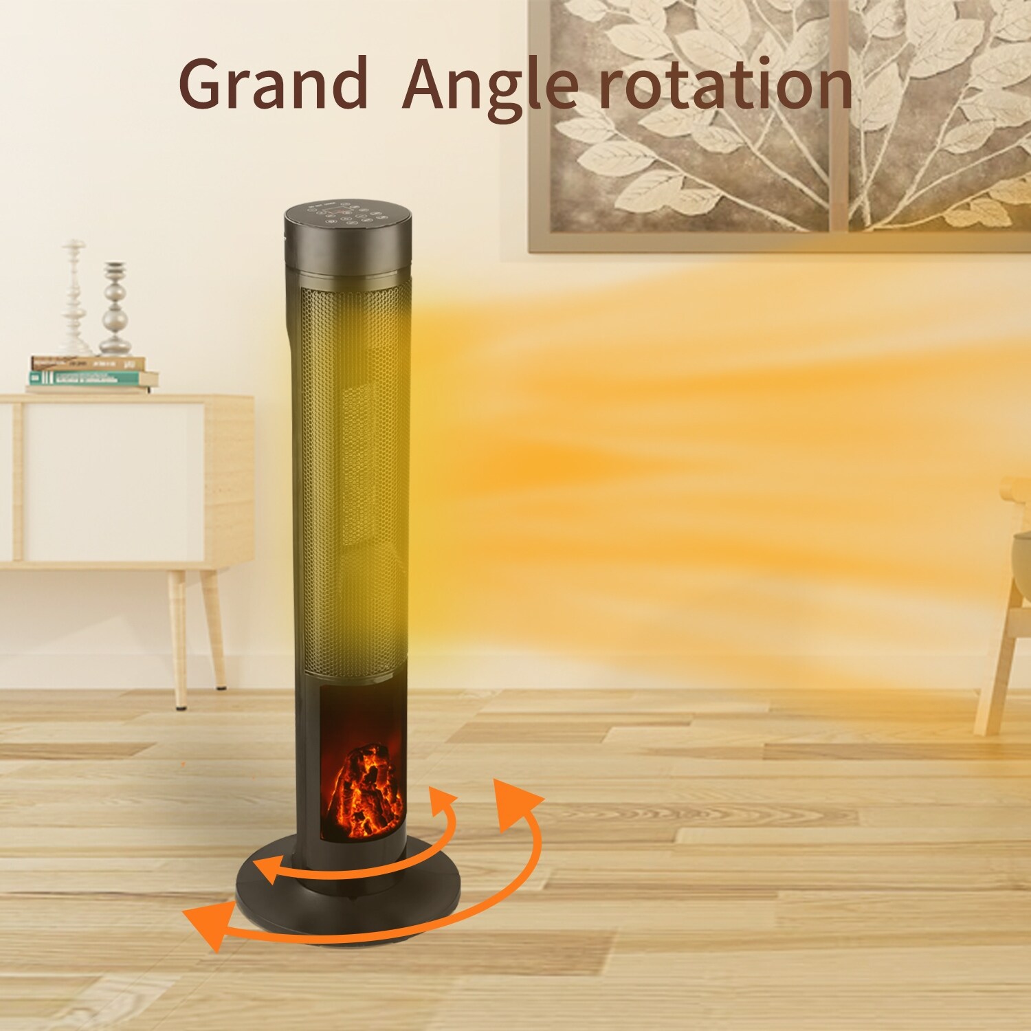 Top Product Reviews for Ainfox Space Heater Electric with Realistic Flame,Portable  Heater with Remote Control - 32440278 - Bed Bath u0026 Beyond