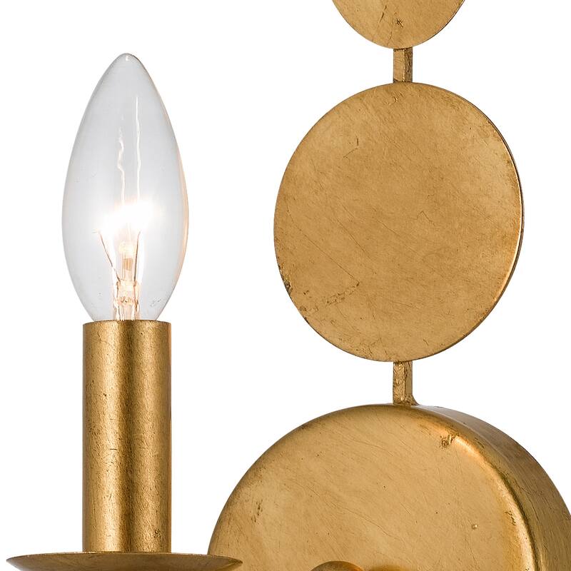 Crystorama Lighting Group Layla Single Light 15-1/2" High Wall Sconce