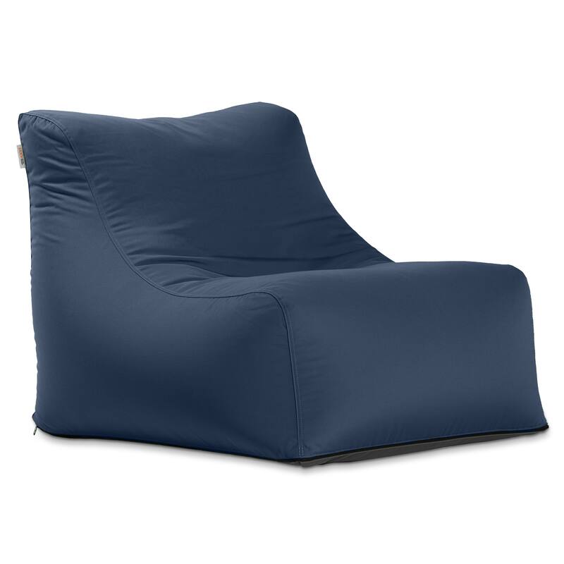 Jaxx Ponce Outdoor Bean Bag Chair - Weather Resistant Patio and Poolside Lounge Seating