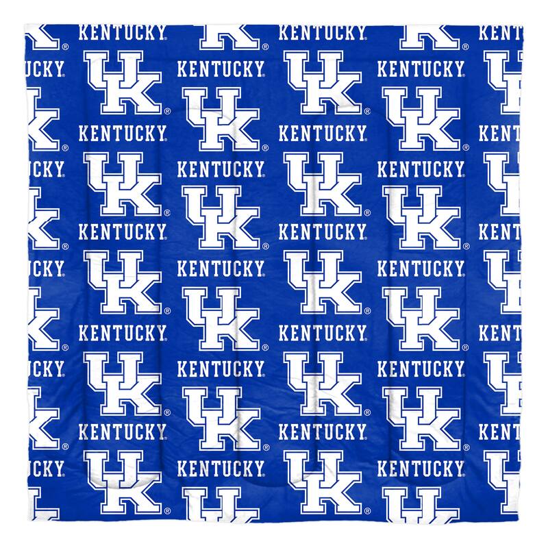 NCAA Rotary 7-piece Queen Bed in a Bag Set