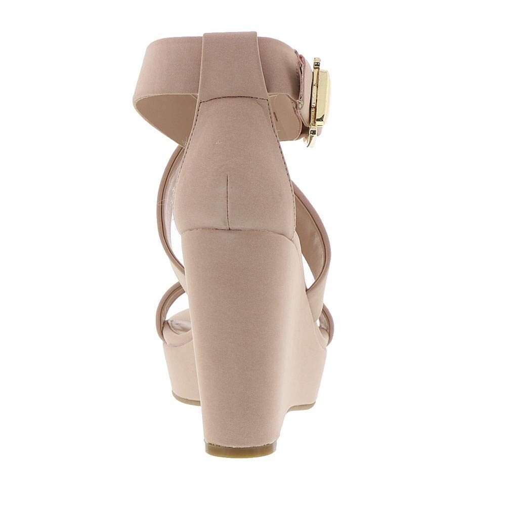 bcbgeneration jae platform wedge sandals