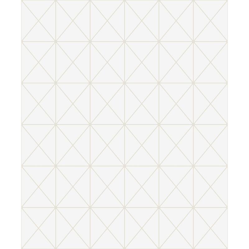 Seabrook Designs Triangle Geo Unpasted Wallpaper
