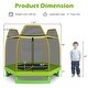 preview thumbnail 4 of 6, 7FT Kids Trampoline Outdoor Indoor Recreational Bounce Jumper