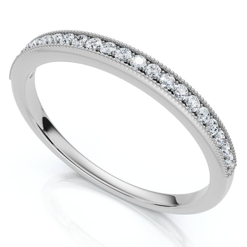 3/8thCt Diamond Sephora Stackable Wedding Anniversary Ring Gold Lab Grown