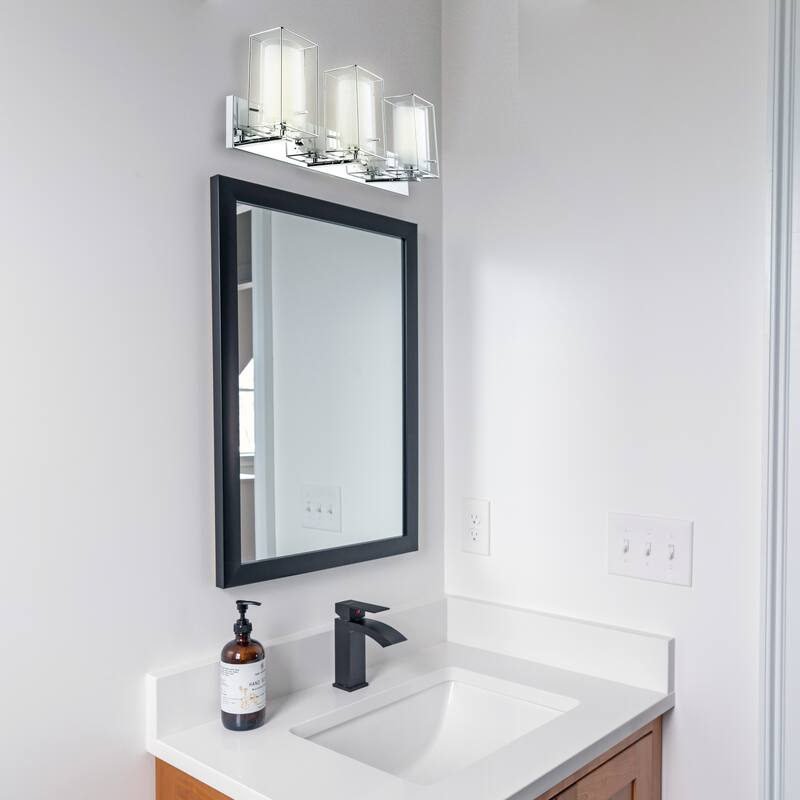 Eglo Iride 3-Light Chrome Vanity Light