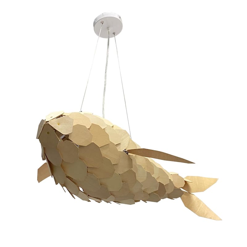 Decorative Fish-Shaped Pendant Ceiling Light