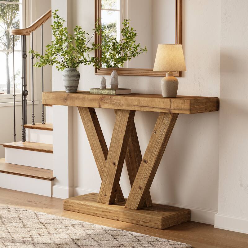 Solid Wood Console Table