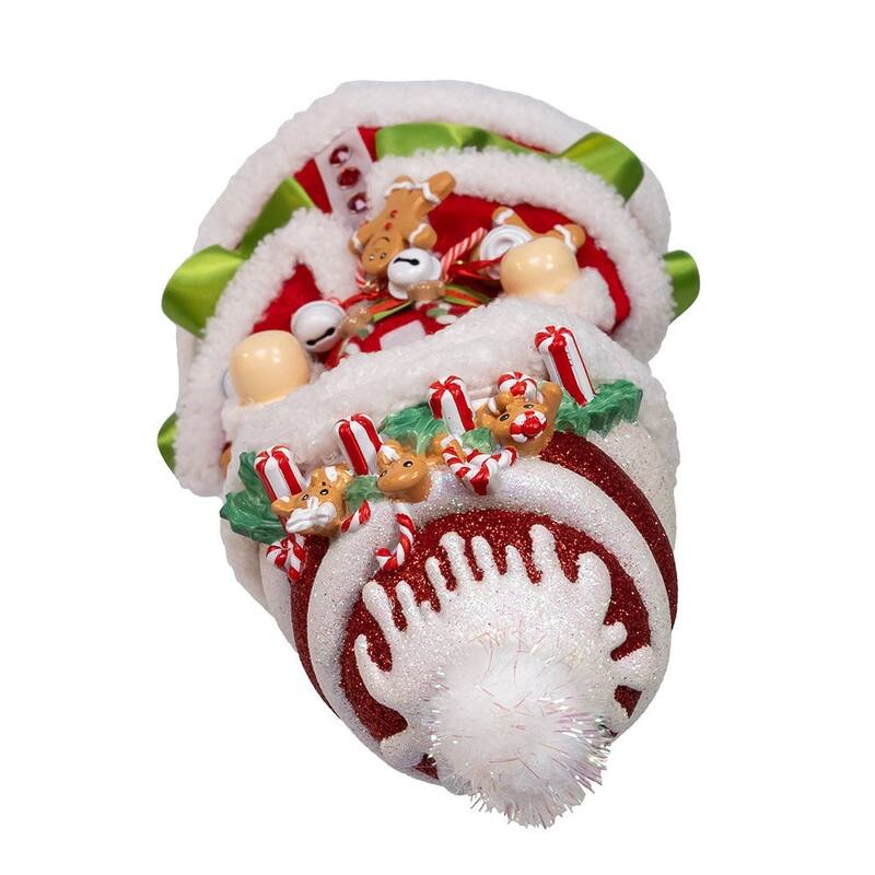 Kurt Adler 14-Inch Hollywood Nutcrackers Mrs. Claus Gingerbread Nutcracker