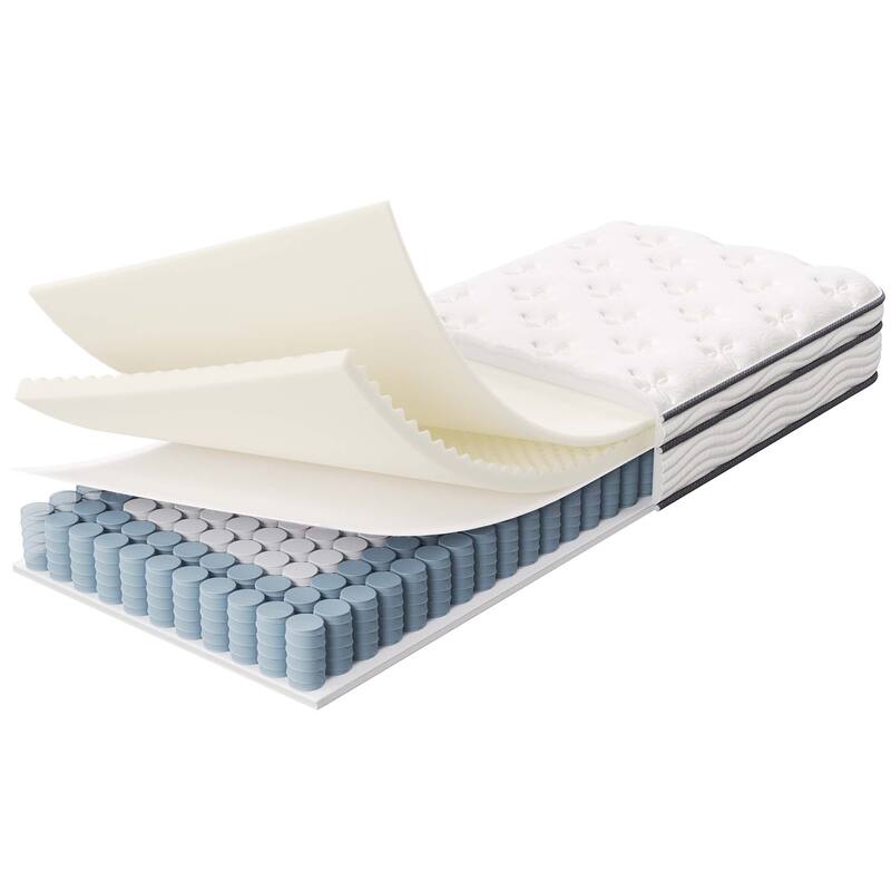 Jenna 6" Innerspring and Foam Mattress - N/A