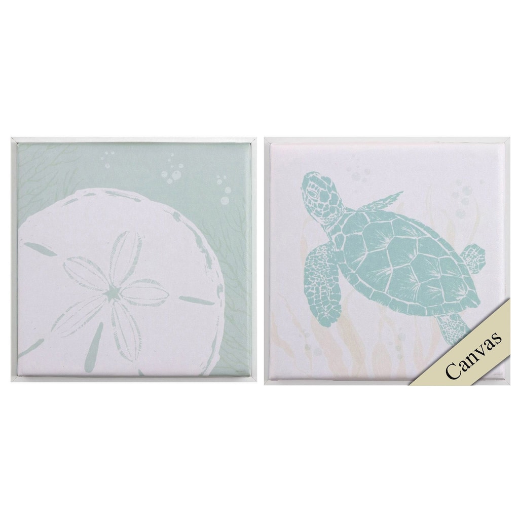 Seaside Style B S/2 - Giclee on Canvas