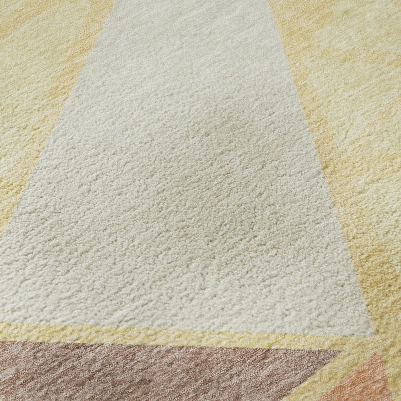 Premium Washable Super Soft Contemporary Mosaic Mayfield Rug