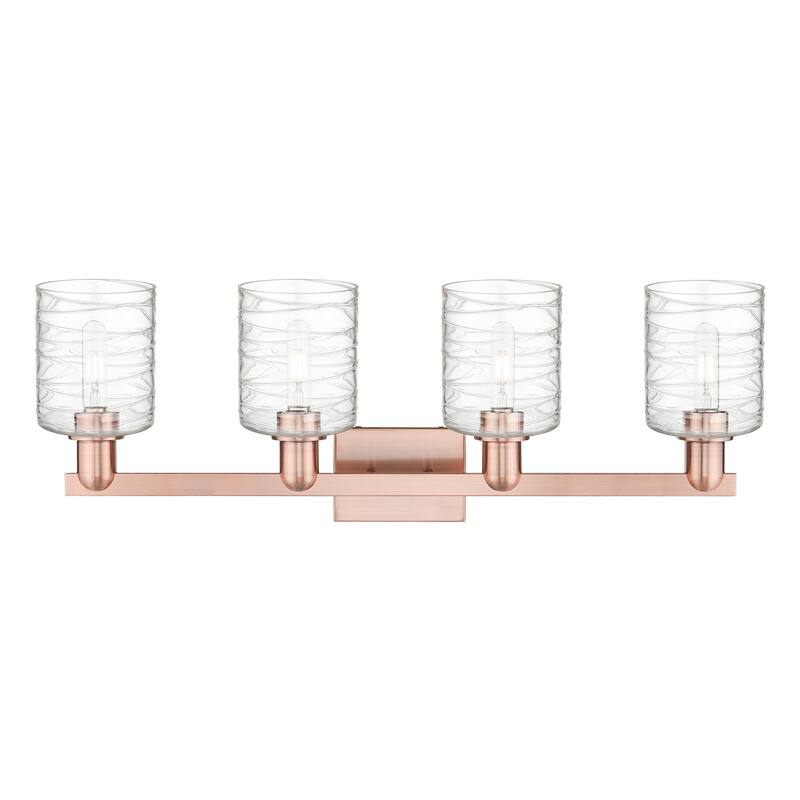 Innovations Lighting Endless Possibilities Arcadia - Cobbleskill - 4 Light 32" Bath Vanity Light