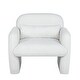 preview thumbnail 6 of 42, Stylish and Minimalist Single Sofa Chair with Arms and Pillow, Armchair, Accent Chair for Living Room, Bedroom, Study