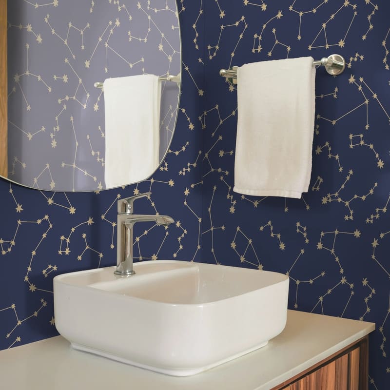 Tempaper Constellations by Novogratz Peel and Stick Wallpaper