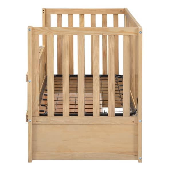 Convertible Crib/Full Size Bed with Drawers Bed Bath Beyond