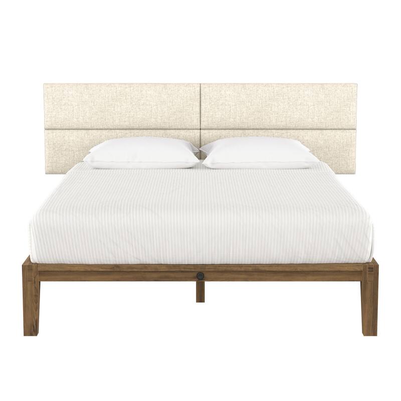 Jaxx Panelist Modern Padded Headboard - Set of 4 Wall Mounted Panels