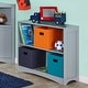 preview thumbnail 7 of 9, RiverRidge Kids Playroom Horizontal Toy Organizer Bookshelf with Open Storage Shelves Grey