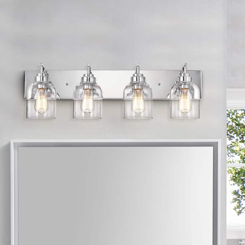 4-light Chrome Bath/ Vanity Light