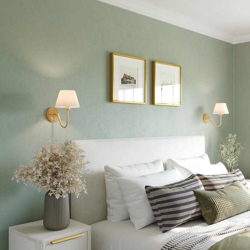Acroma Beacon Brass Armed Wall Sconce