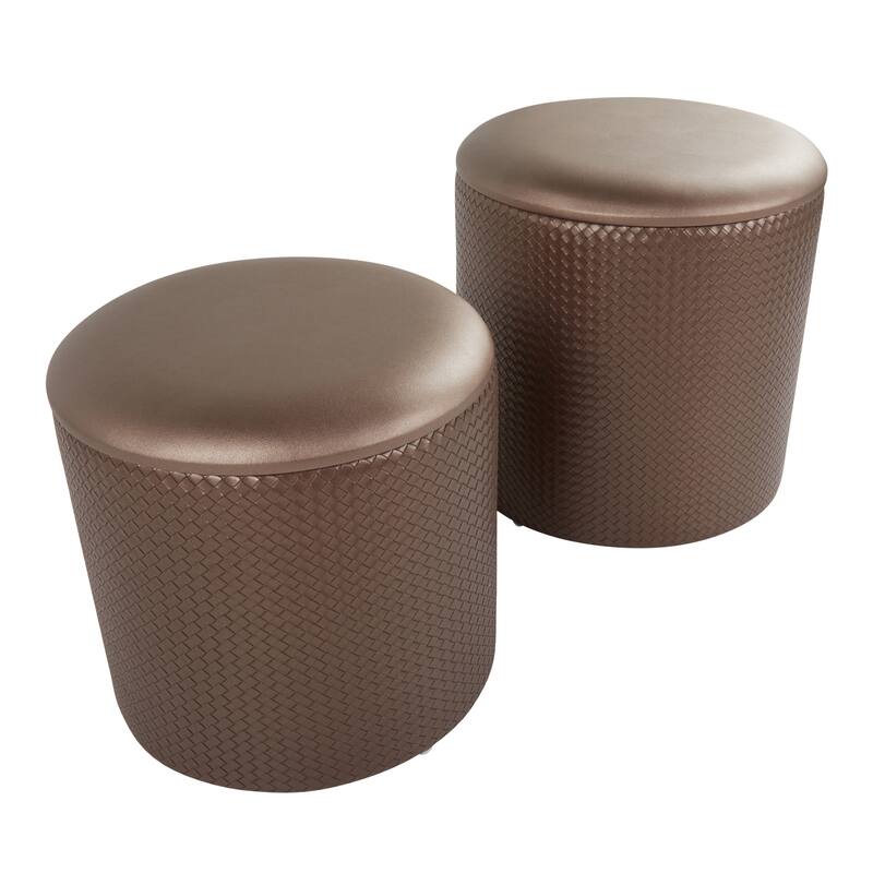 Porch & Den Roy Nesting Ottoman Set