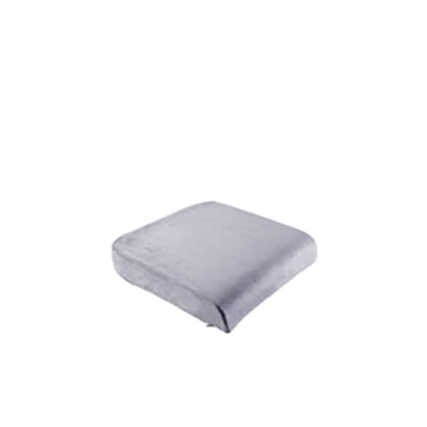 Comfysure Car Seat Wedge Pillow - Memory Foam Firm Cushion-Pain Relief - Blue