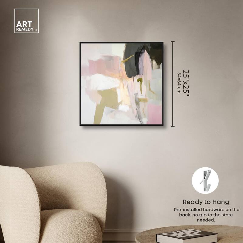Dynamic Color IV Canvas by Art Remedy