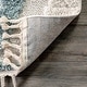 preview thumbnail 7 of 18, Nuloom Abstract Striped Kids Tassel Area Rug