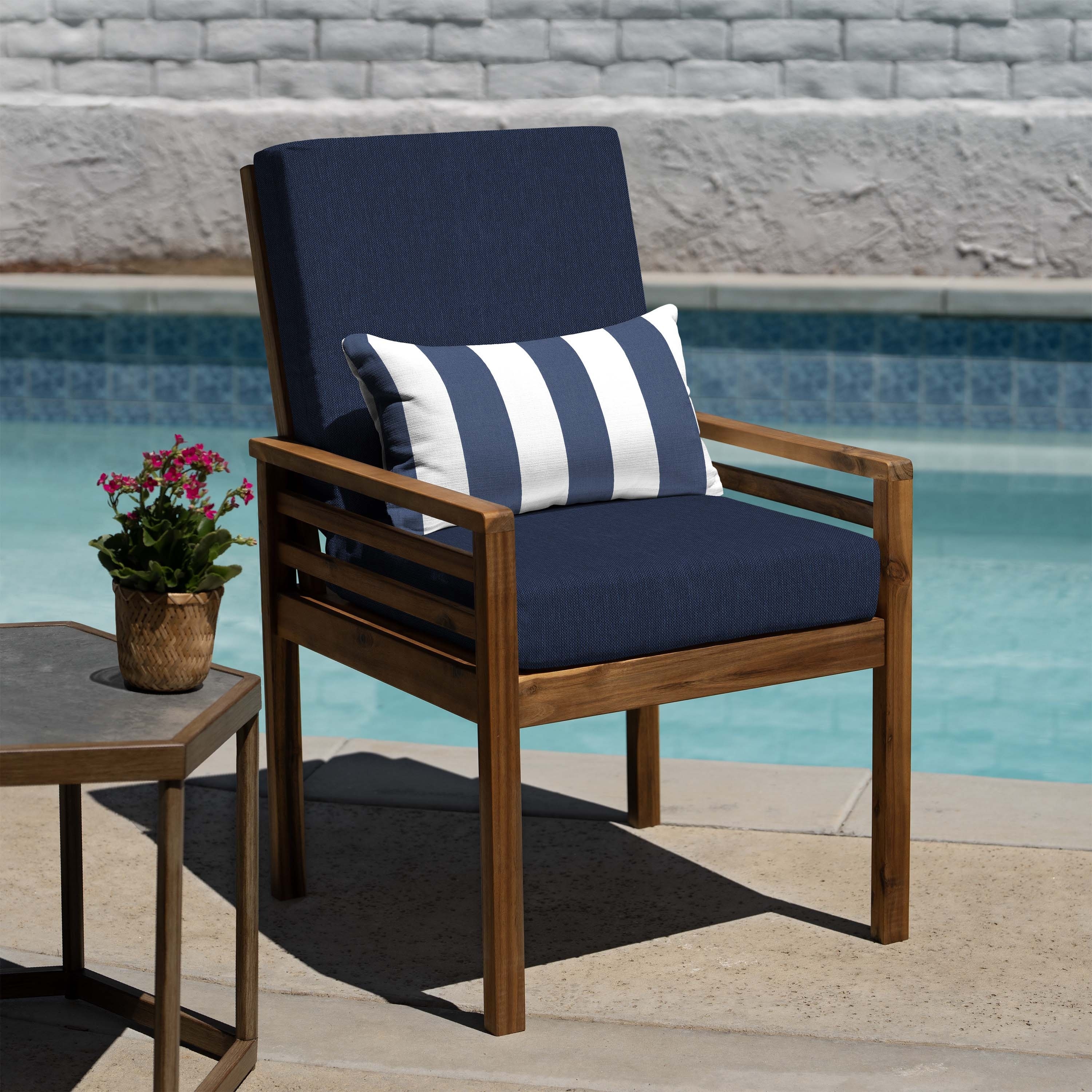 High back dining chair cushions sales
