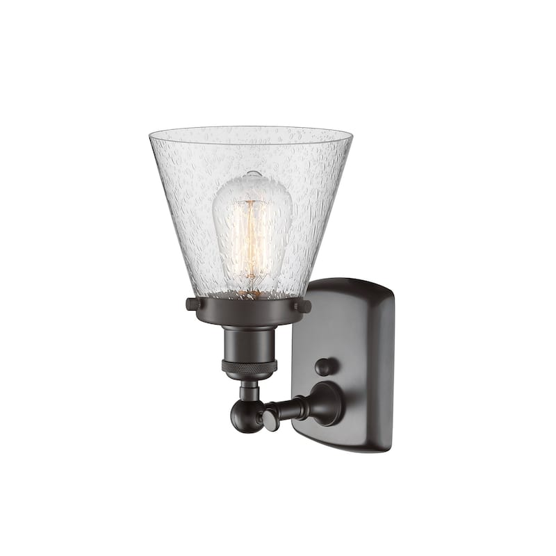 Innovations Lighting Small Cone 6" Wide Bathroom Sconce
