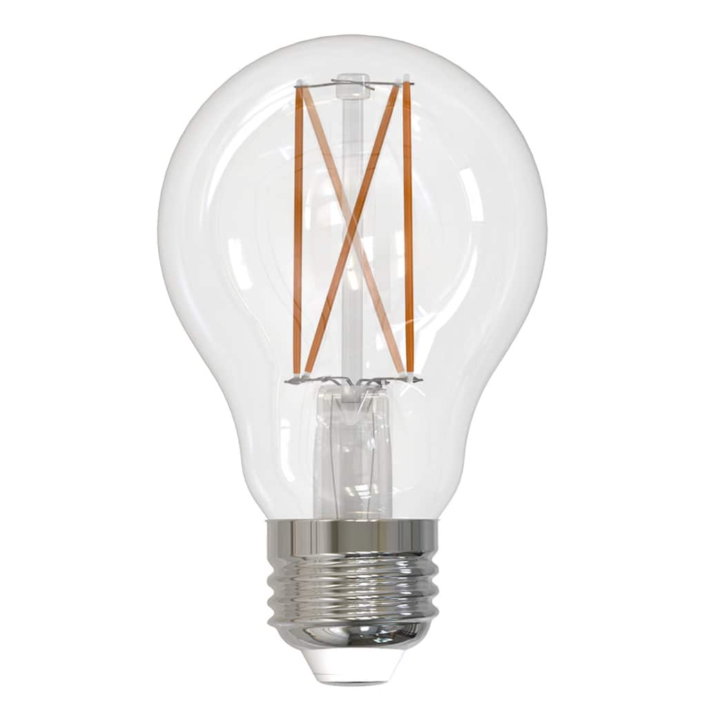 Bulbrite Pack of (2) Dimmable A19 Medium (E26) LED Filament Bulb
