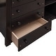 preview thumbnail 24 of 38, Roomfitters Twin Over Full Bunk Bed with Six Drawers, Flexible Shelves, and Rolling Bottom Bed, Space-Saving Wooden Frame