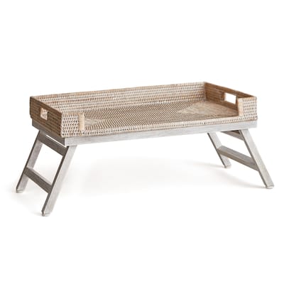 Burma Rattan Lap Tray Table