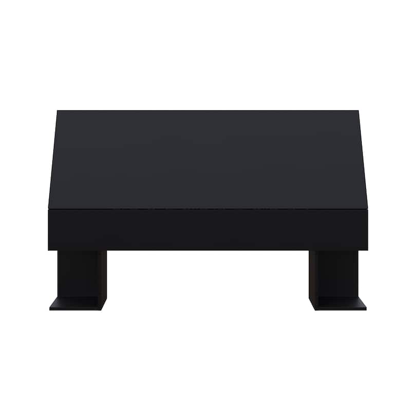 Storage Headboard - Black - Queen